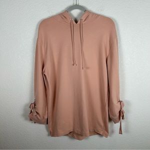 Project Runway, Women’s Sz M hoodie with sleeve pulleys with ribbons